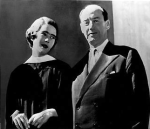 Adlai Stevenson at the Smith College Class of 1955 graduation, with his future daughter-in-law, Nancy Anderson.
