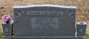 Fannie Lou Hamer Grave